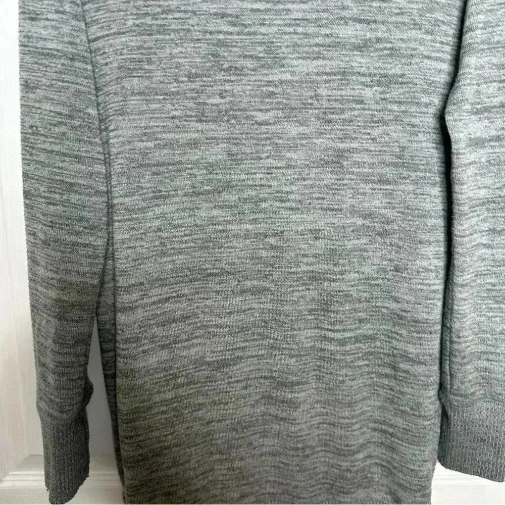 Joe Fresh Sweater Cowl Neck Long Grey Size Extra Small - Picture 14 of 16